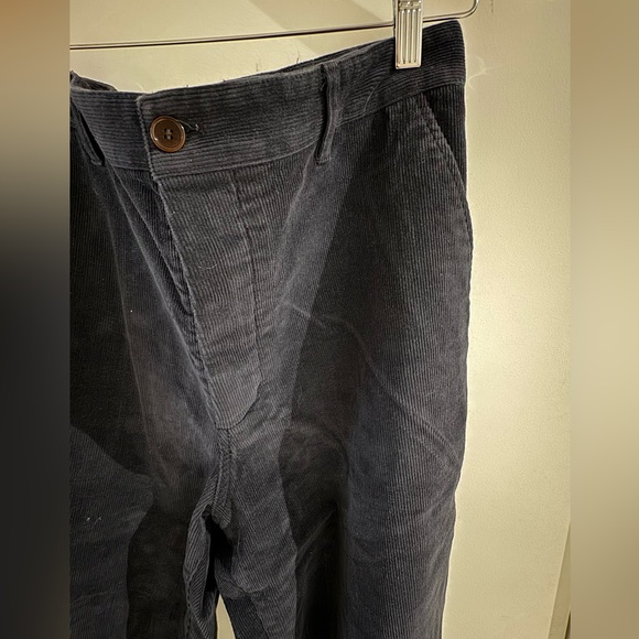 Men’s Deep Navy Acne Studios wide leg corduroy trousers - Picture 2 of 5
